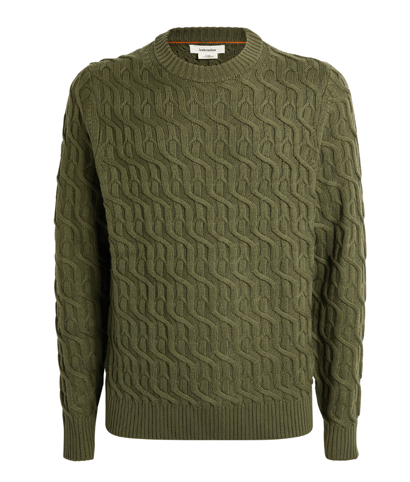 Icebreaker Merino Cable Knit Crewe Sweater