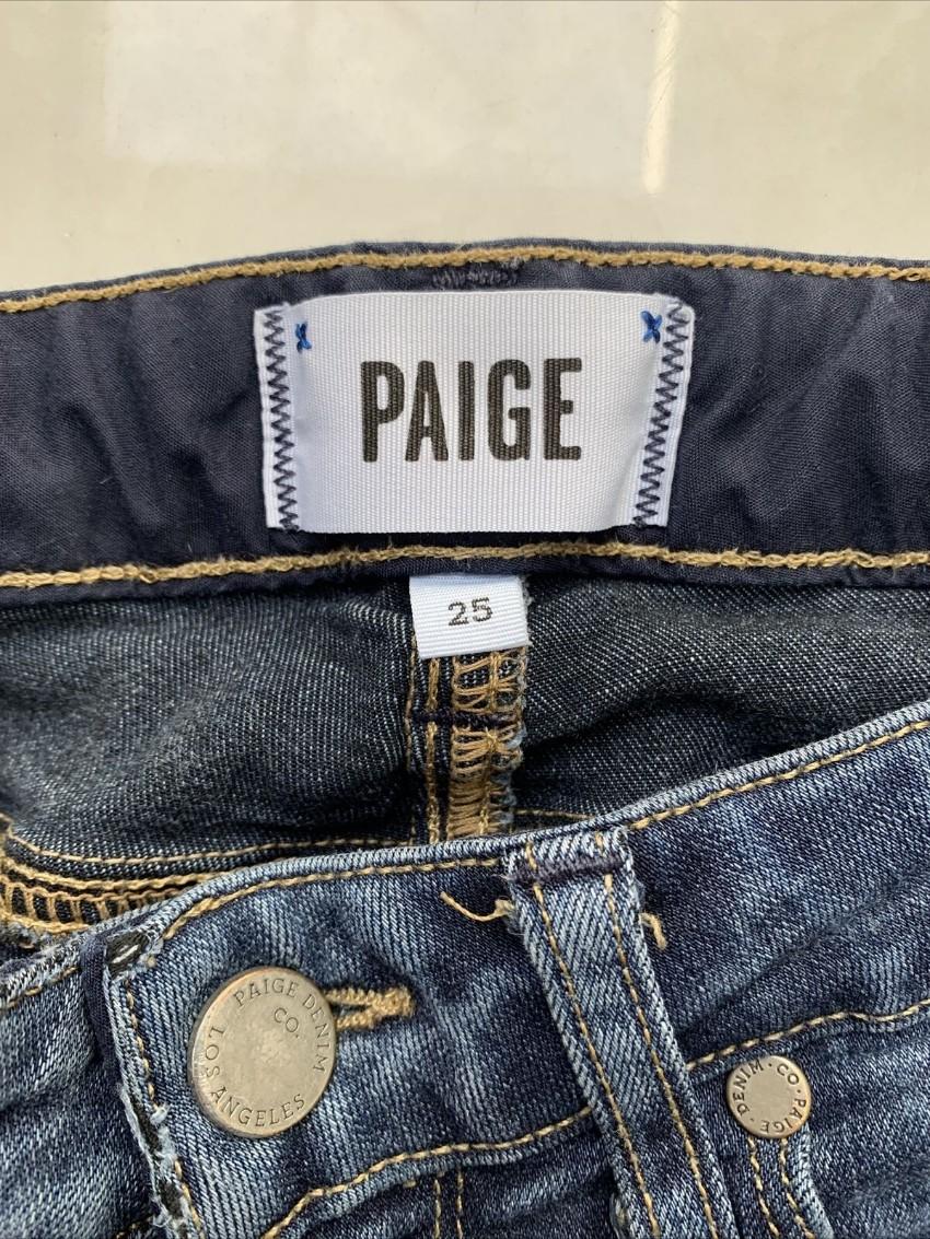 Paige Blue Skyline Skinny Jeans
