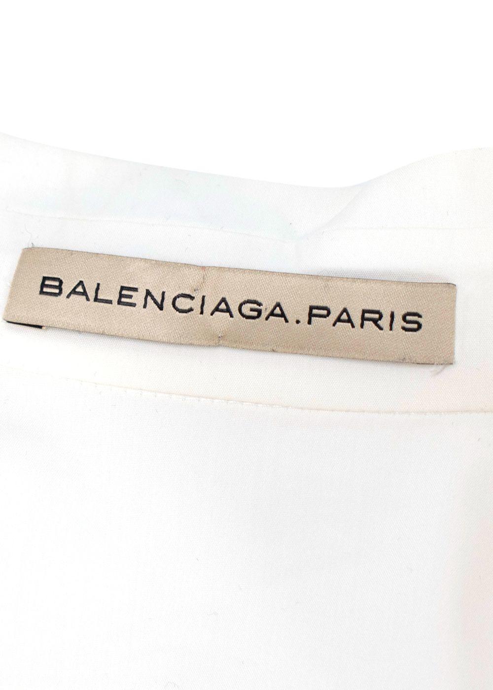 Balenciaga White Classic Shirt