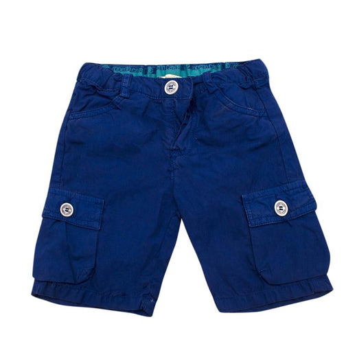 Roberto Cavalli Boys Blue Cargo Shorts