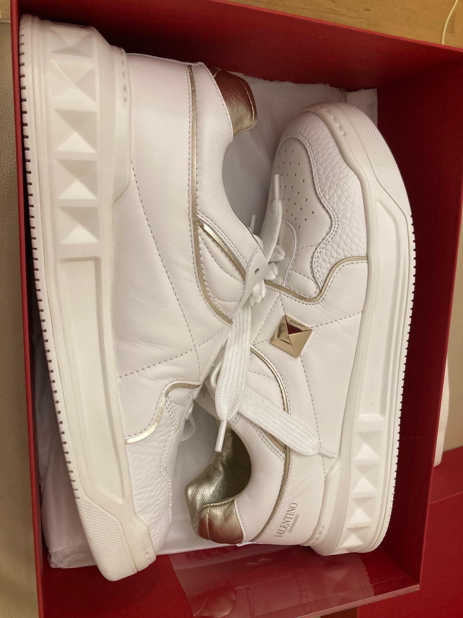 Nappa One-Stud Low Top Sneakers