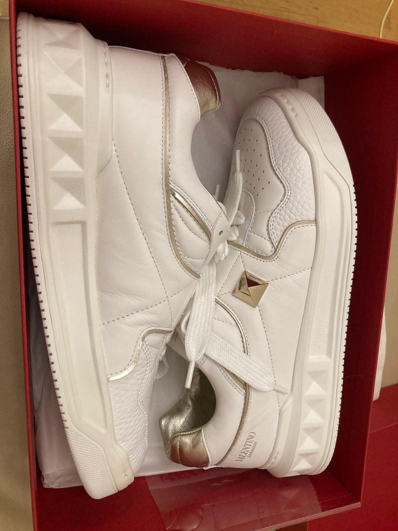 Nappa One-Stud Low Top Sneakers