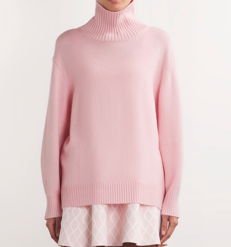 Maje Wool-Blend Rollneck Sweater