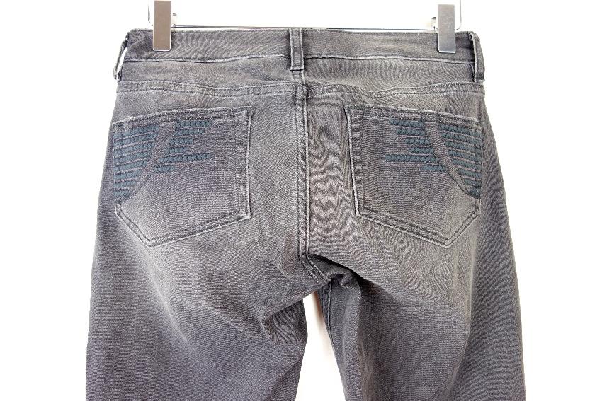 Maje Grey Low Rise Skinny Jeans
