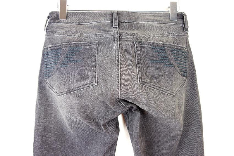Maje Grey Low Rise Skinny Jeans