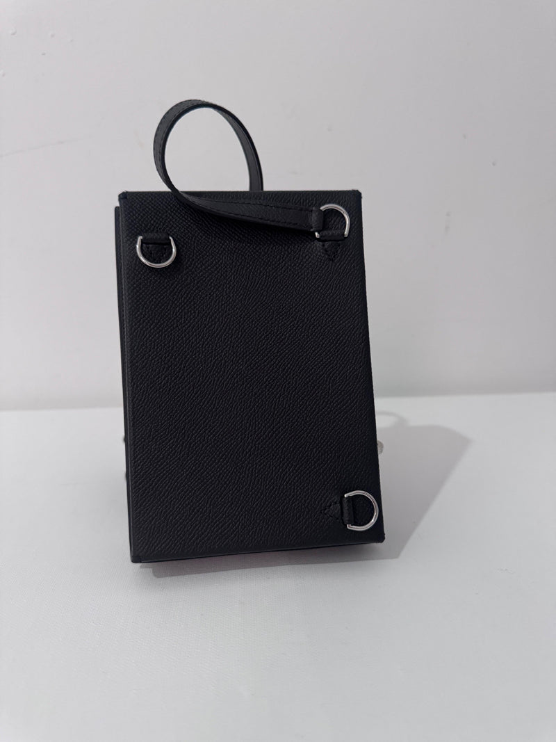 Hermes Limited Edition Black Kelly Multipocket