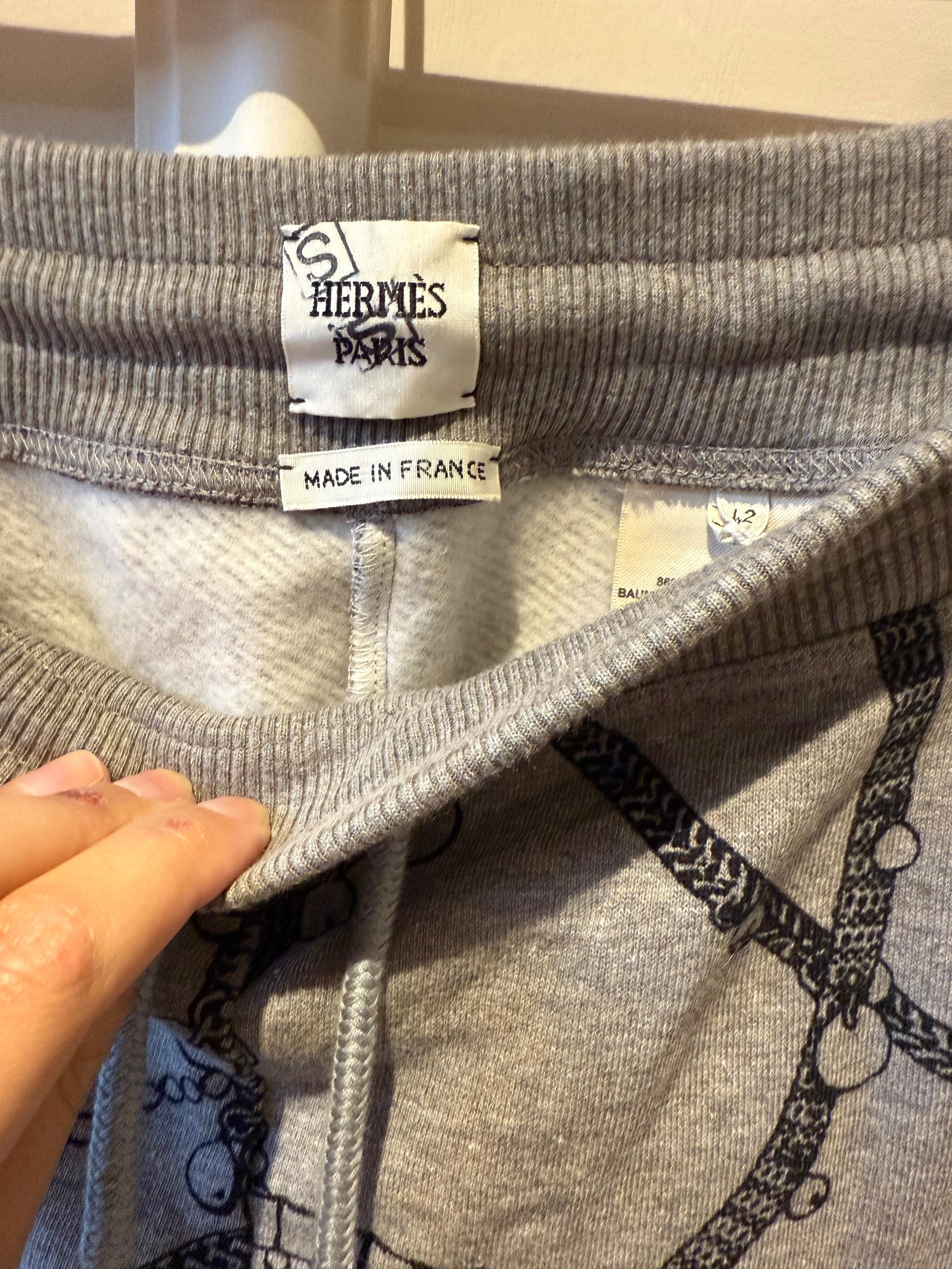 Grey Tresor De Medor Jogging Pants