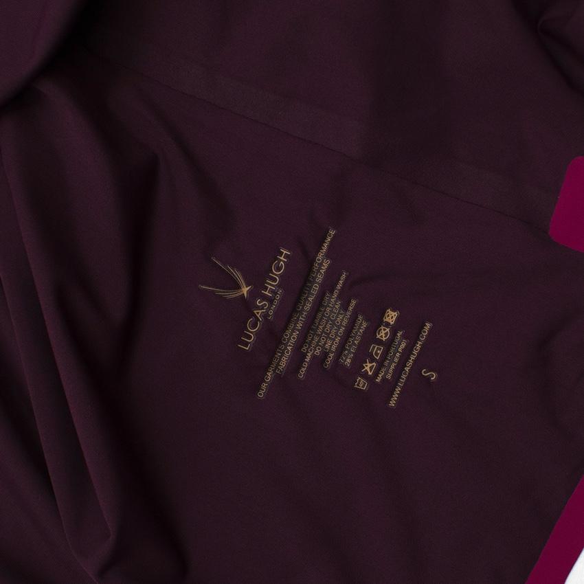 Lucas Hugh Burgundy Crossback Tank