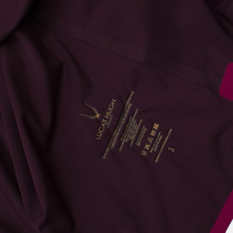 Lucas Hugh Burgundy Crossback Tank