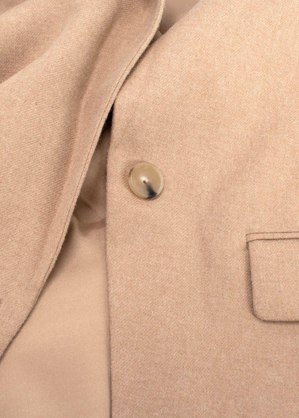 Vince Sand Single Breasted  Brushed Jersey Blazer