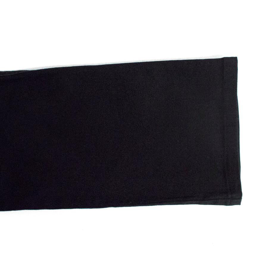 Plein Sud Black Flared Jeans