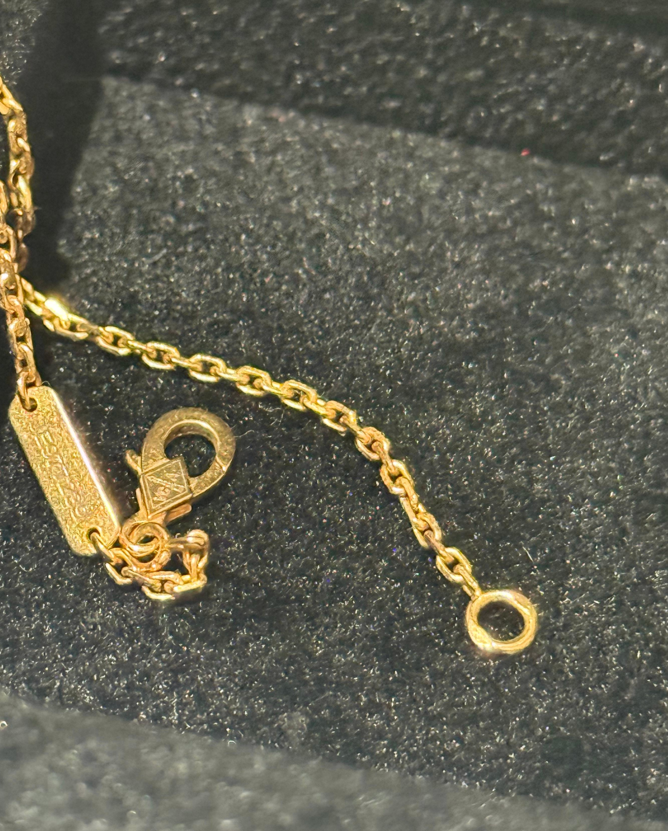 Van Cleef & Arpels Rose Gold Butterfly Pendant