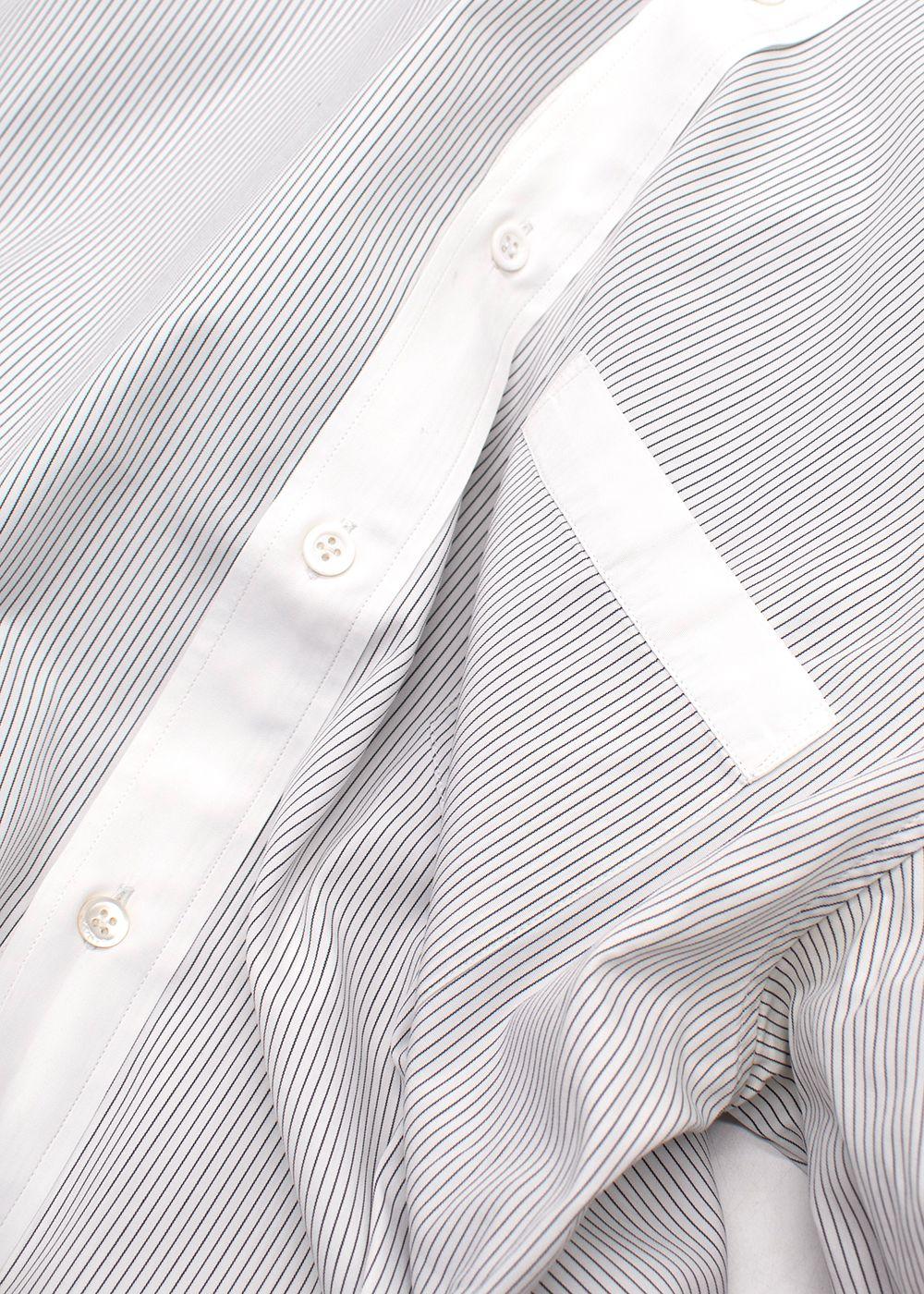 Dior Black and White Pinstripe Shirt