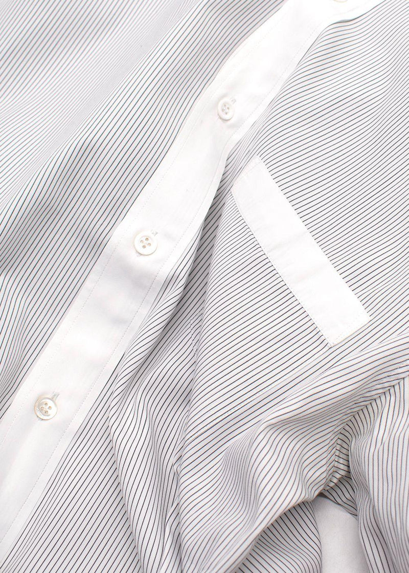 Dior Black and White Pinstripe Shirt