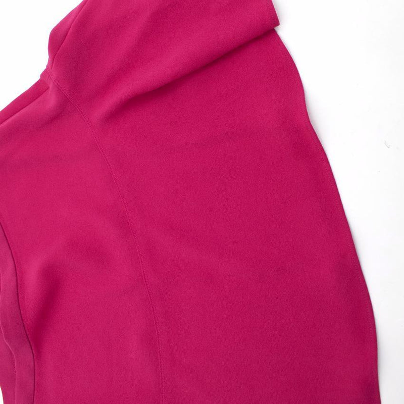 Joseph Pink Crepe Stretch Mini Skirt
