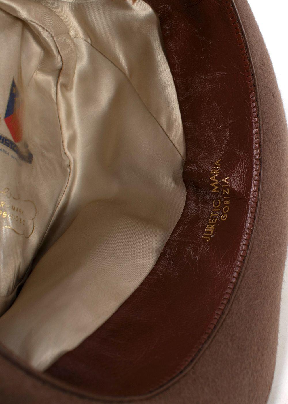 Aristocrat Brown Wool Fedora