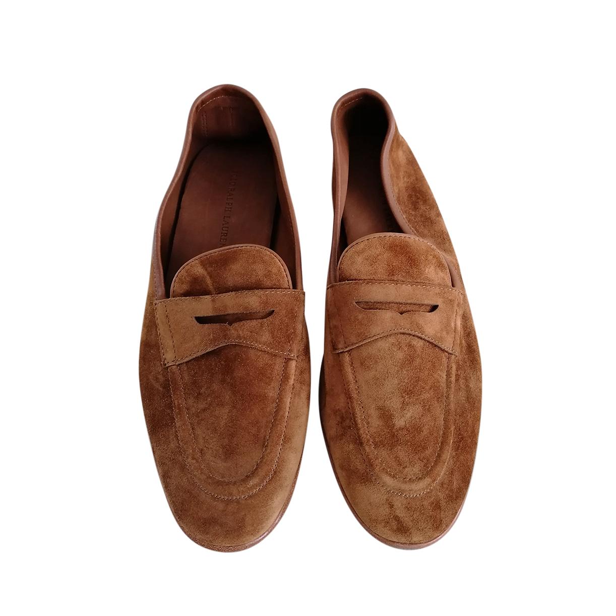 Polo Ralph Lauren Tan Suede Ashtyn Loafers