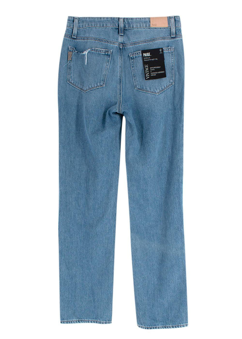 Paige Noella Mid-rise Destructed Jeans