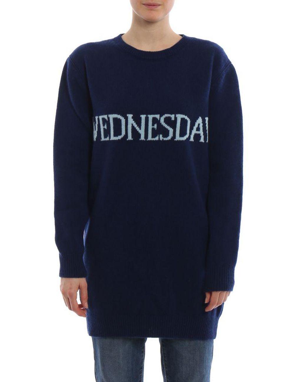 Alberta Ferretti Wool & Cashmere Wednesday Jumper
