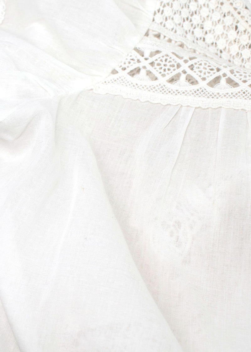 Sea New York White Guipure Mini Dress