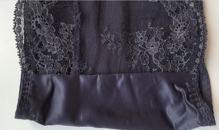 Wolford Filigra Lace Panty In Graphit