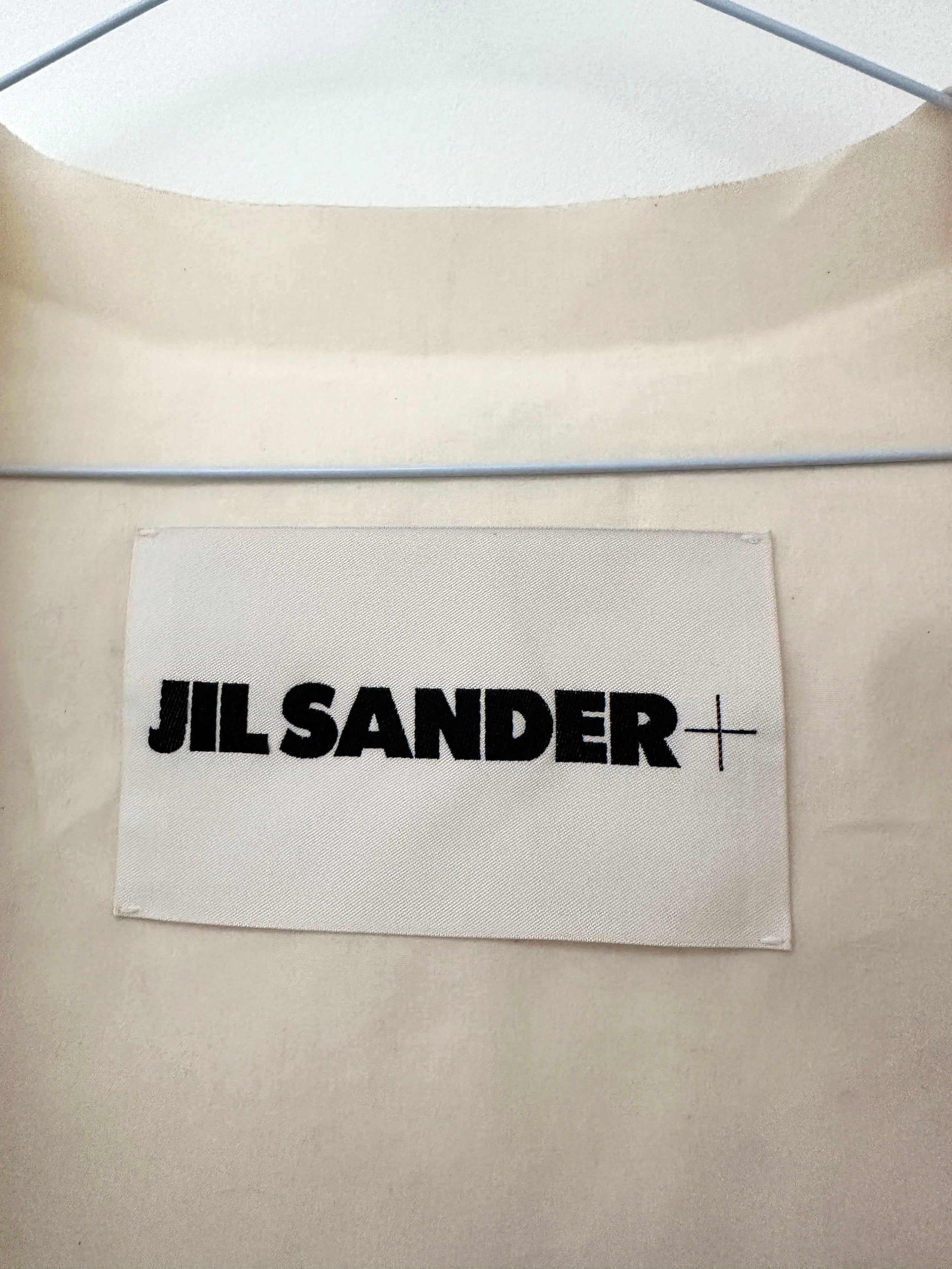Jil Sander Cream Pffer Gilet