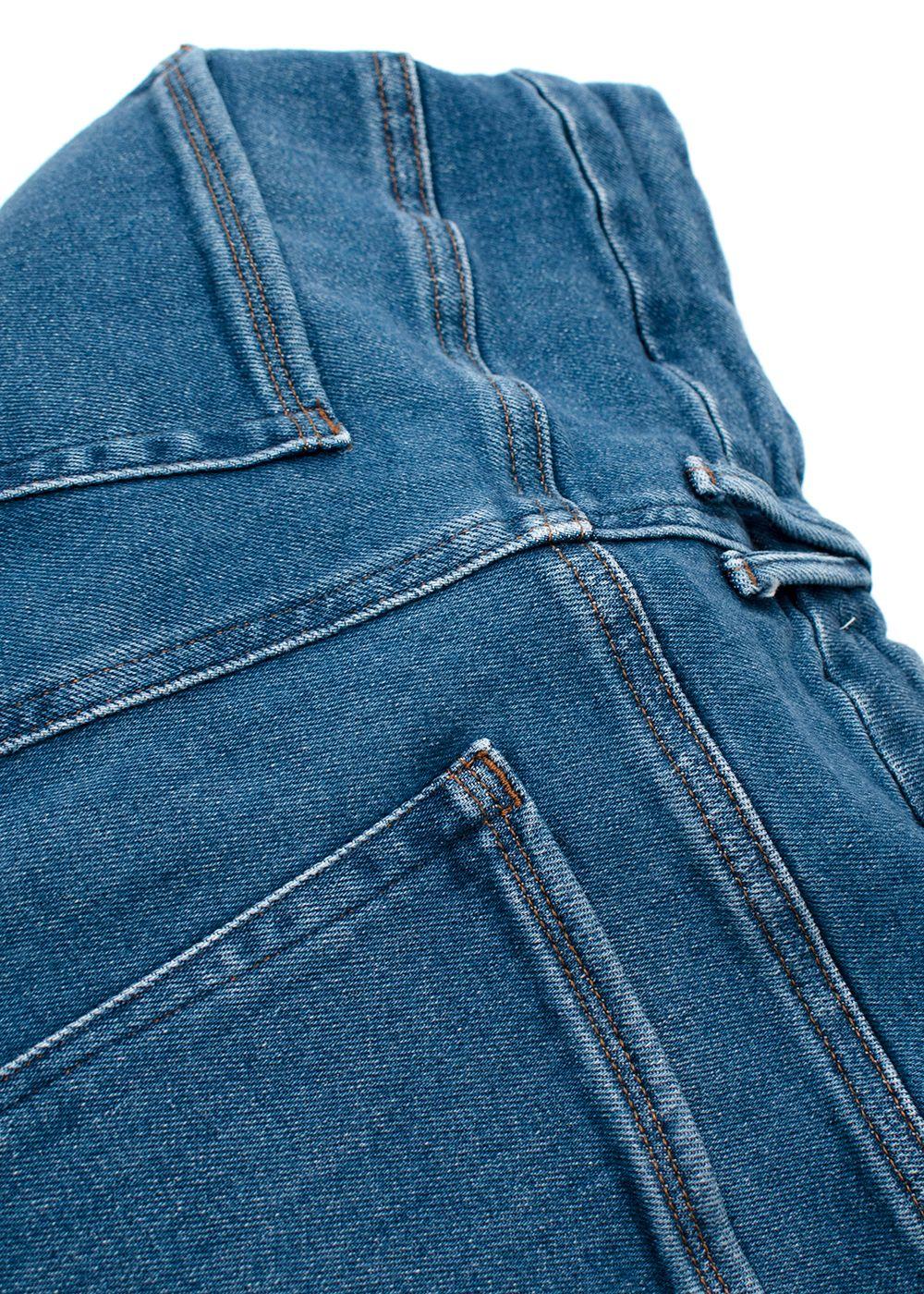 Good American Blue Bootleg Jeans