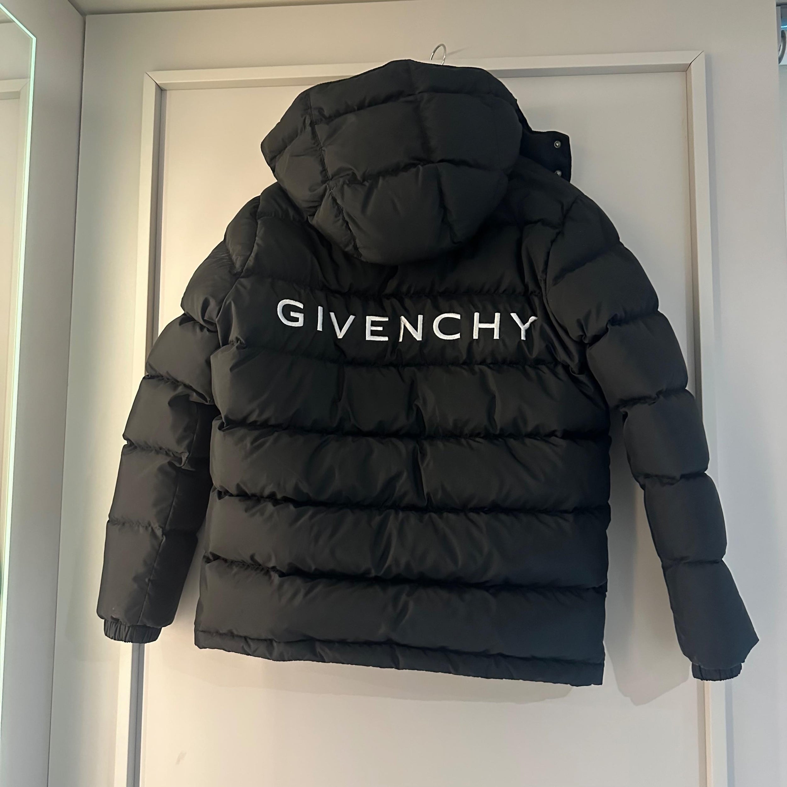 Givenchy Junior Black Puffer Coat
