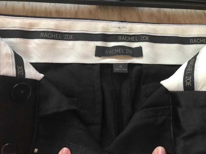 Rachel Zoe Black Tuxedo Pants
