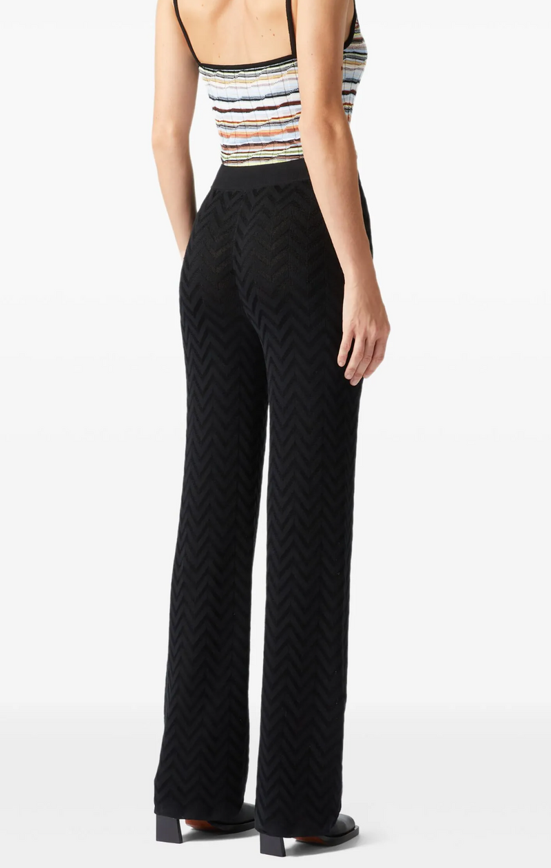 Missoni Black Zigzag Trousers