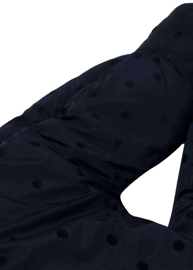 Jacadi Navy Polka Dot Baby Suit