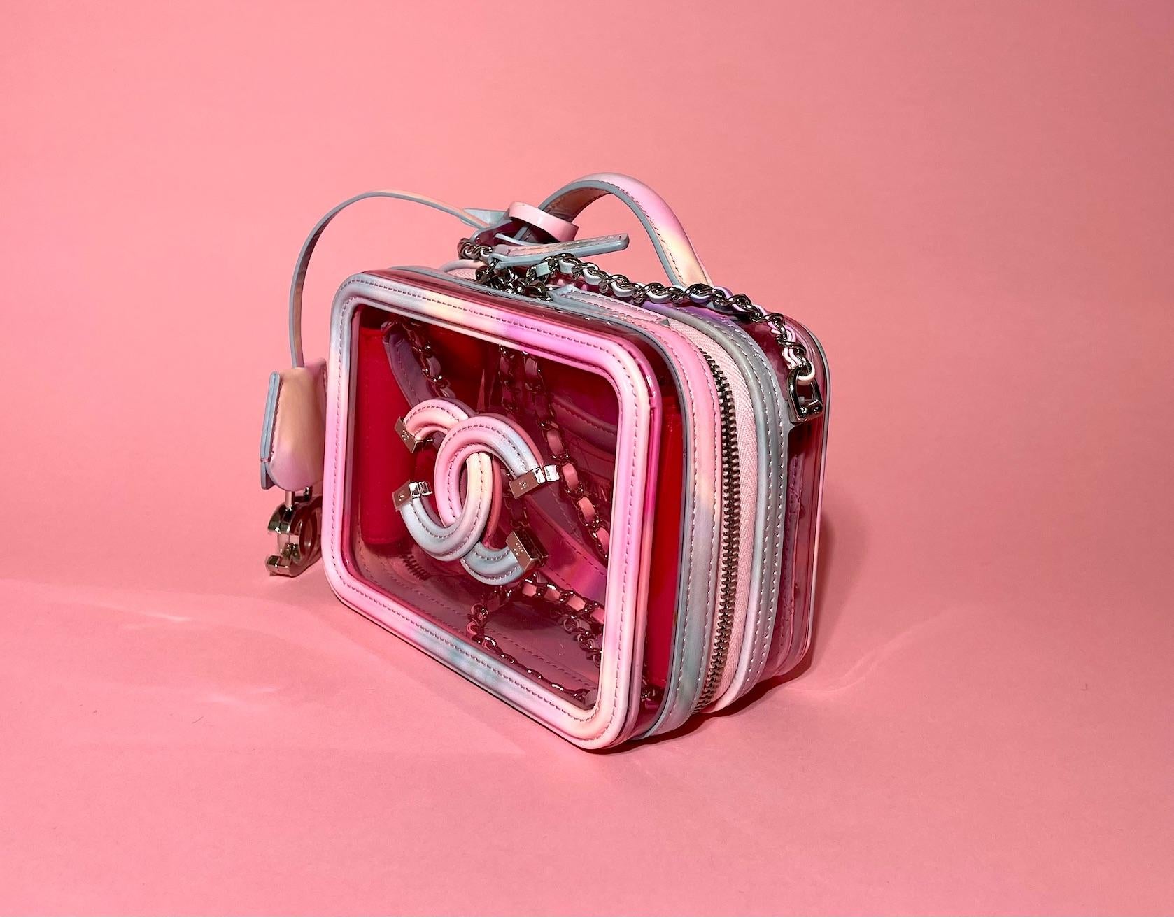 Small Pastel PVC Vanity Case
