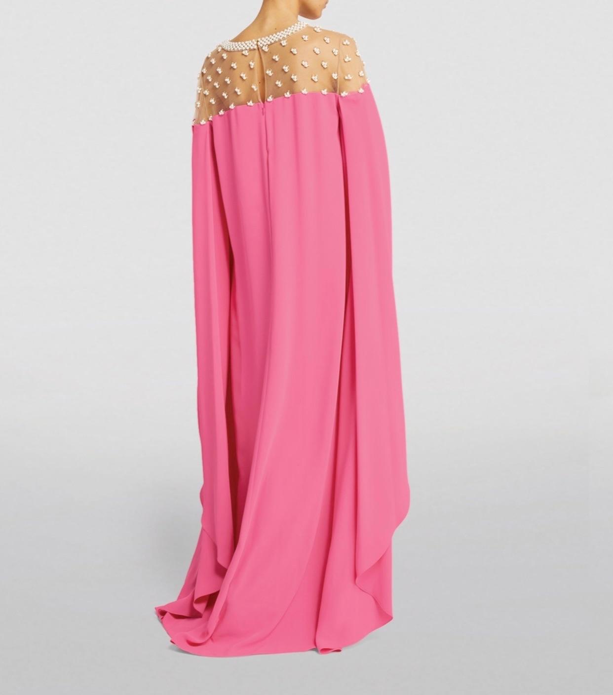 Peony Embellished Kaftan Gown