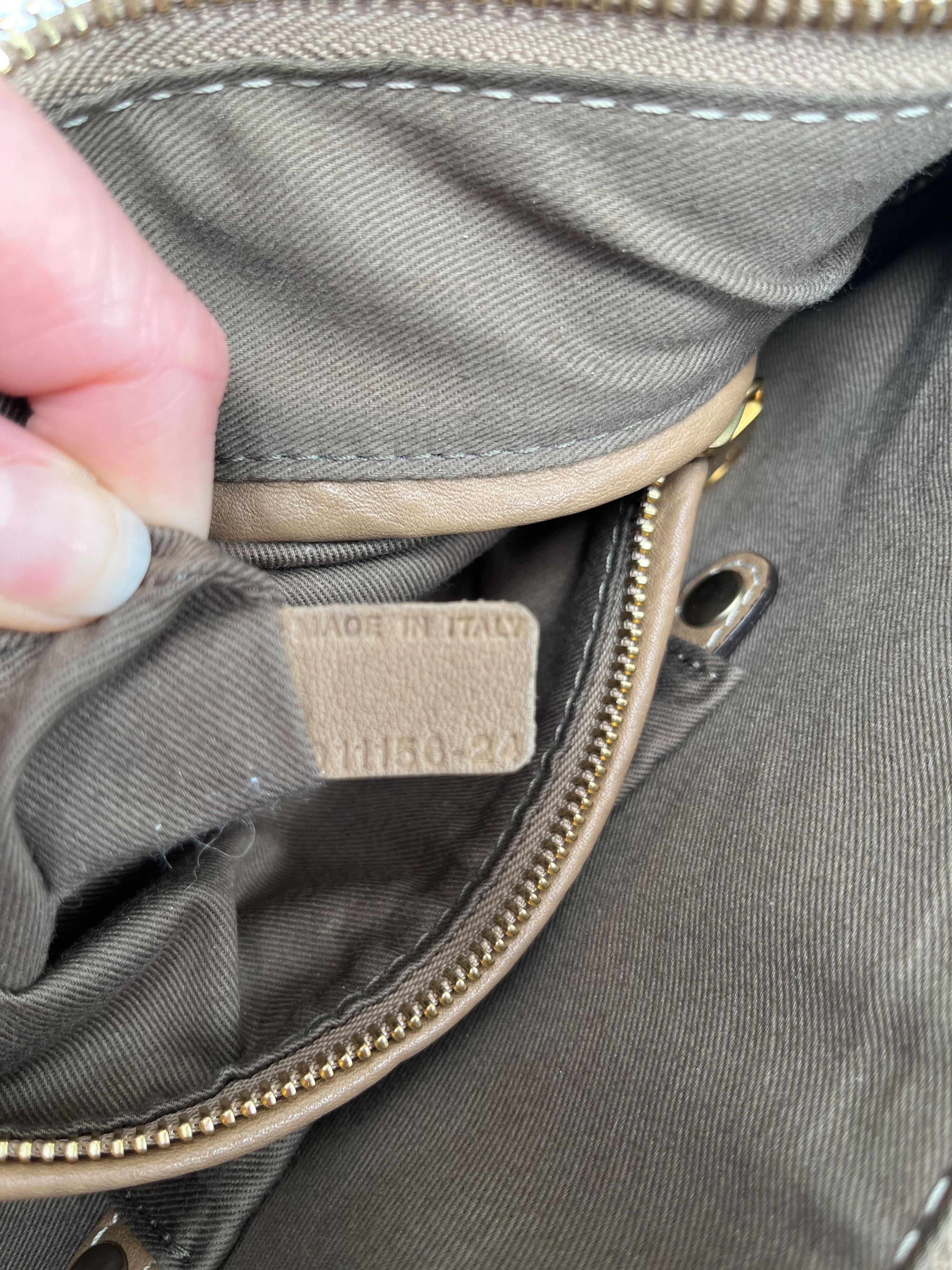 Tan Leather Marcie Bag