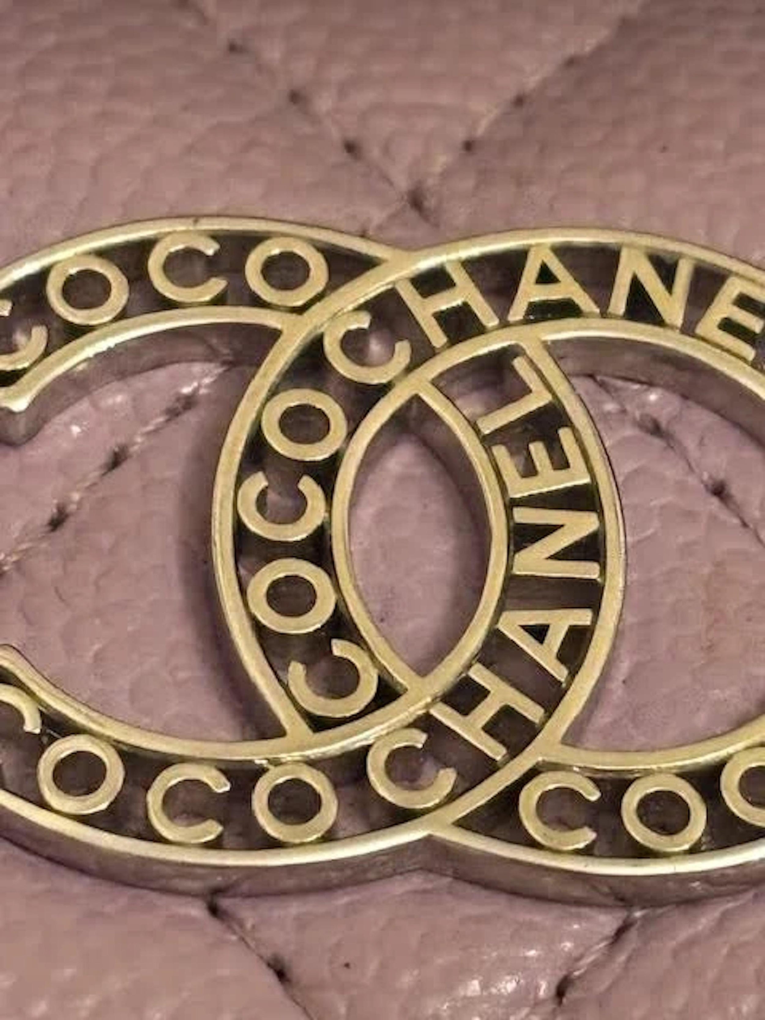 Chanel Lilac Caviar Card Holder