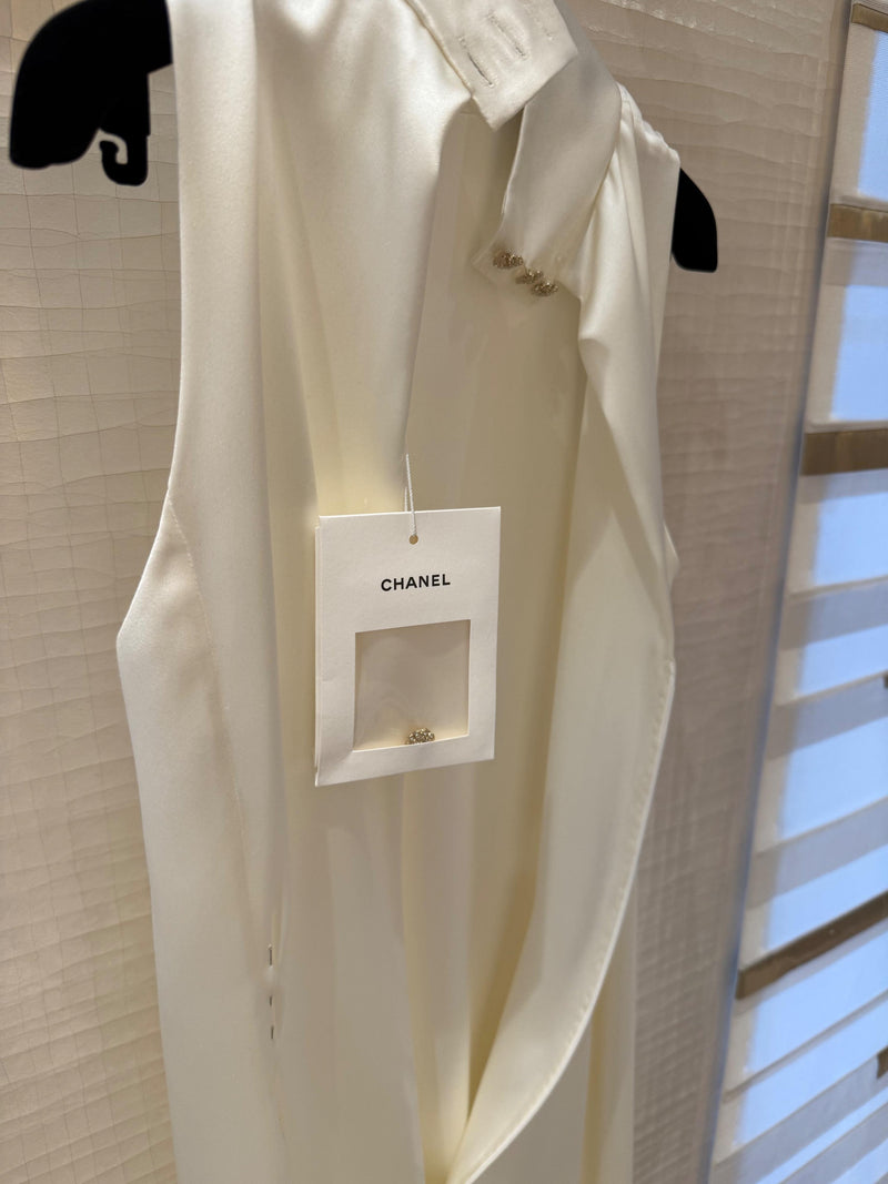 Chanel Resort Cream Silk Gown