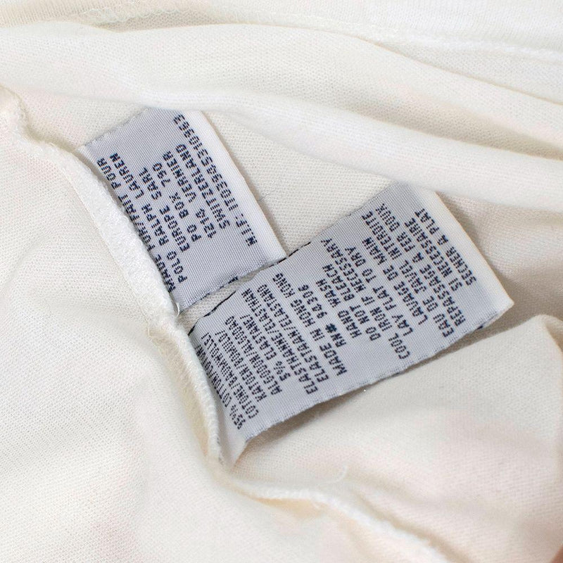 Ralph Lauren Blue Label Ivory Cotton-blend Halterneck Top