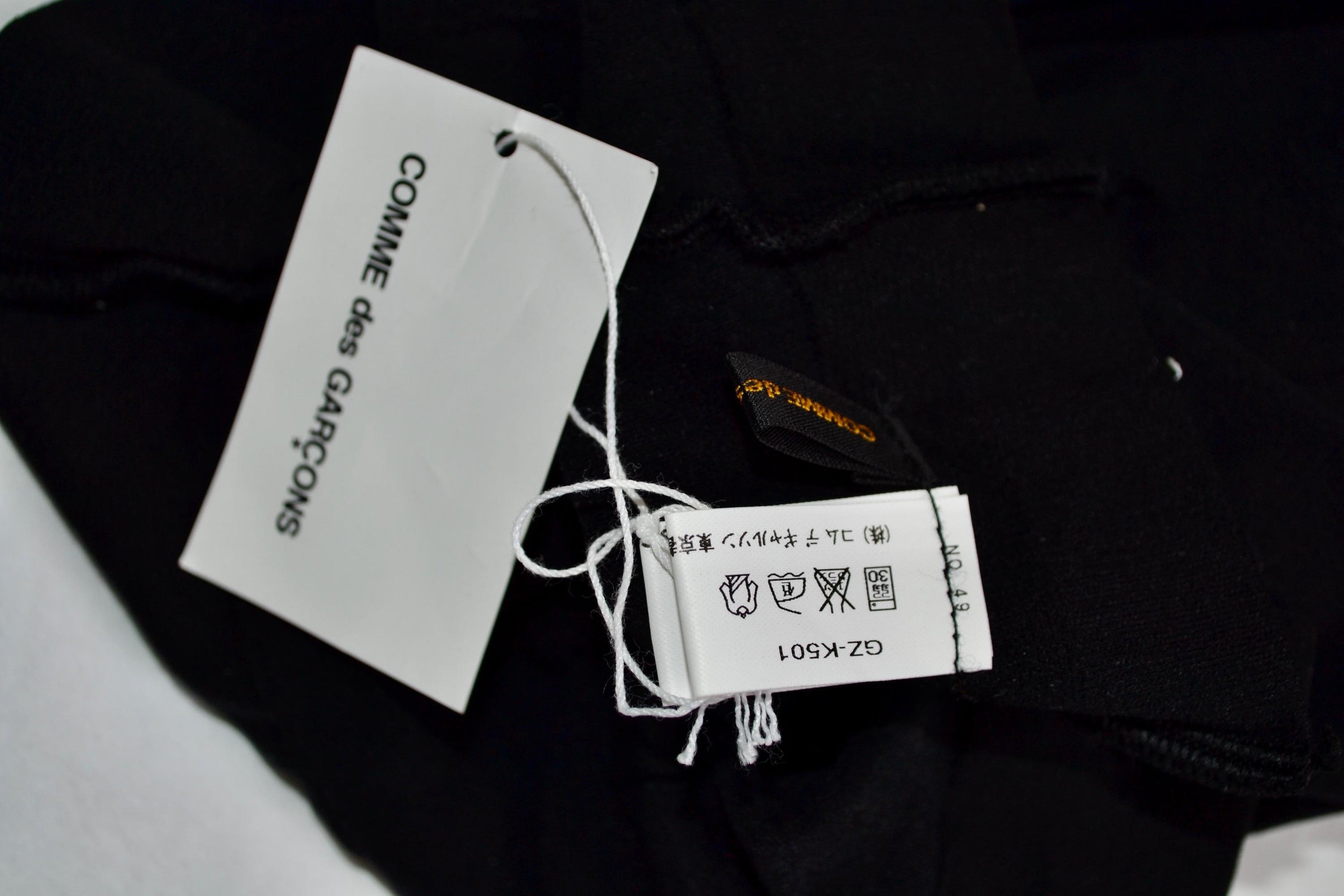 Comme Des Garcons Black Tights Size S