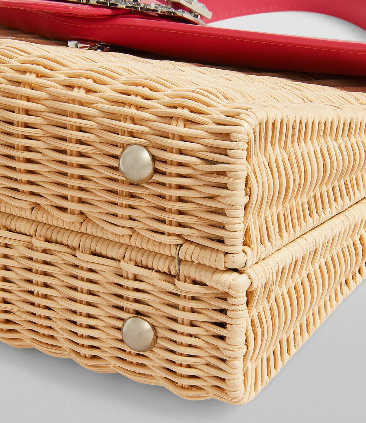 Rodo Paris Willow Woven Top-Handle Bag