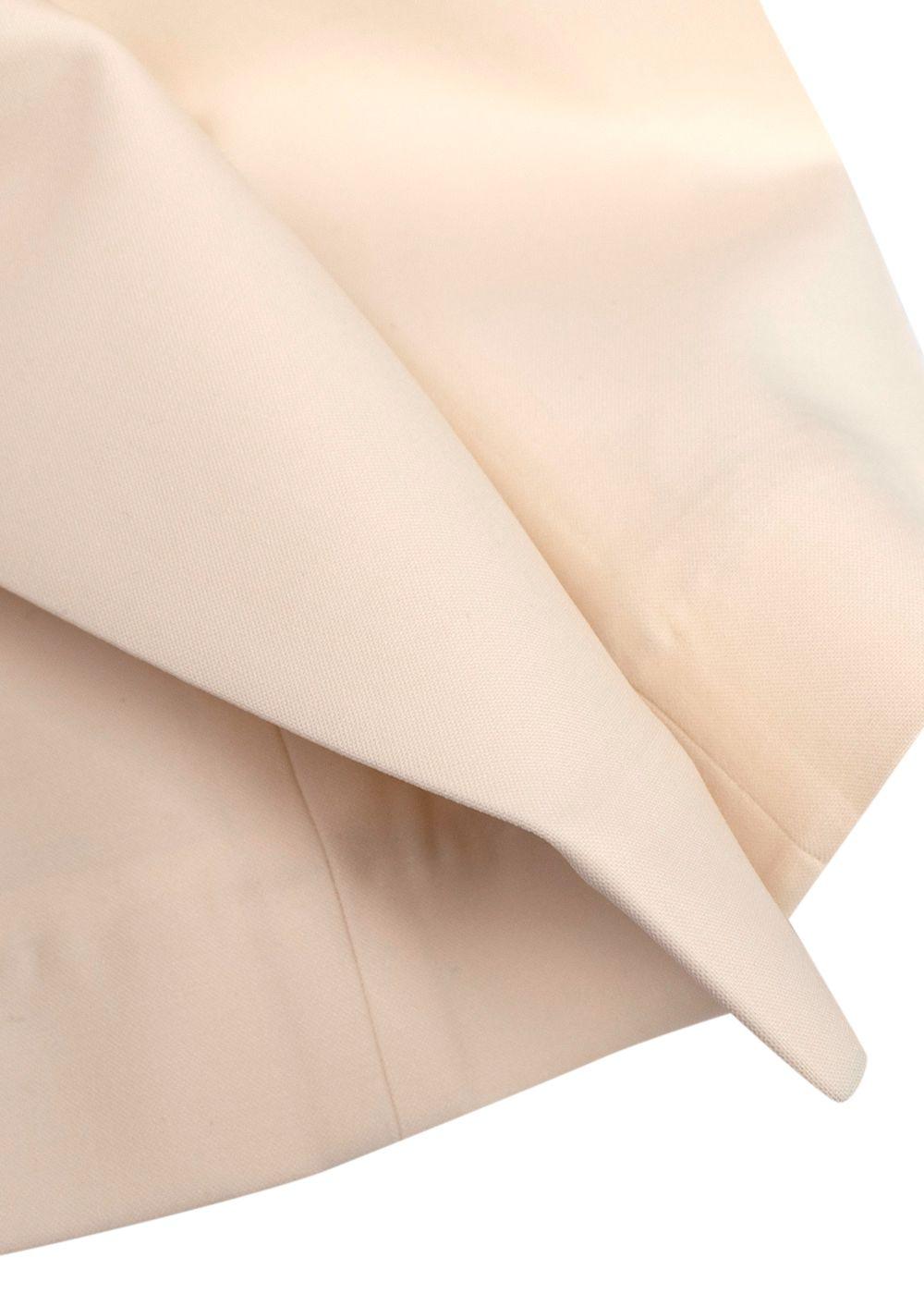 Victoria, Victoria Beckham Cream Tailored Trousers