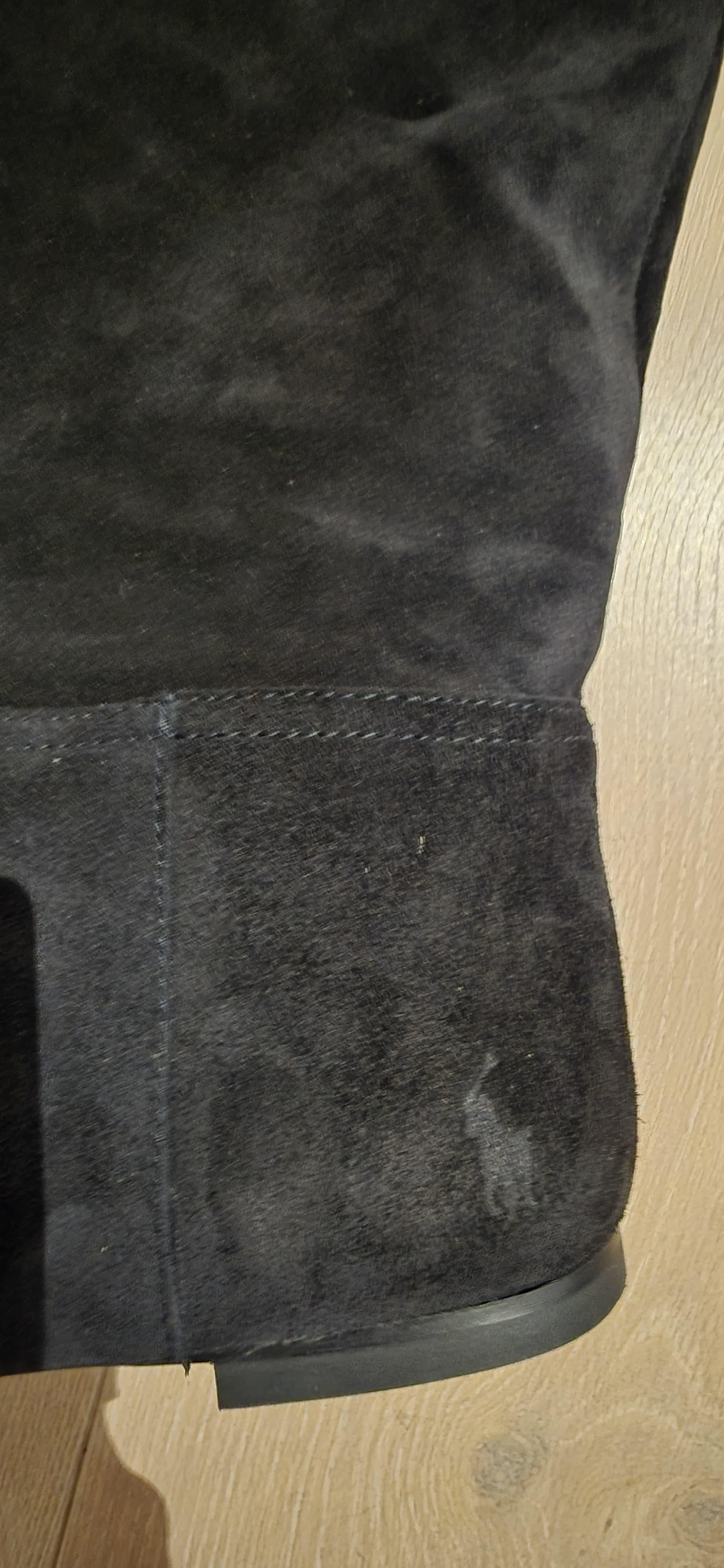 Ralph Lauren Polo Long Black Suede Boots