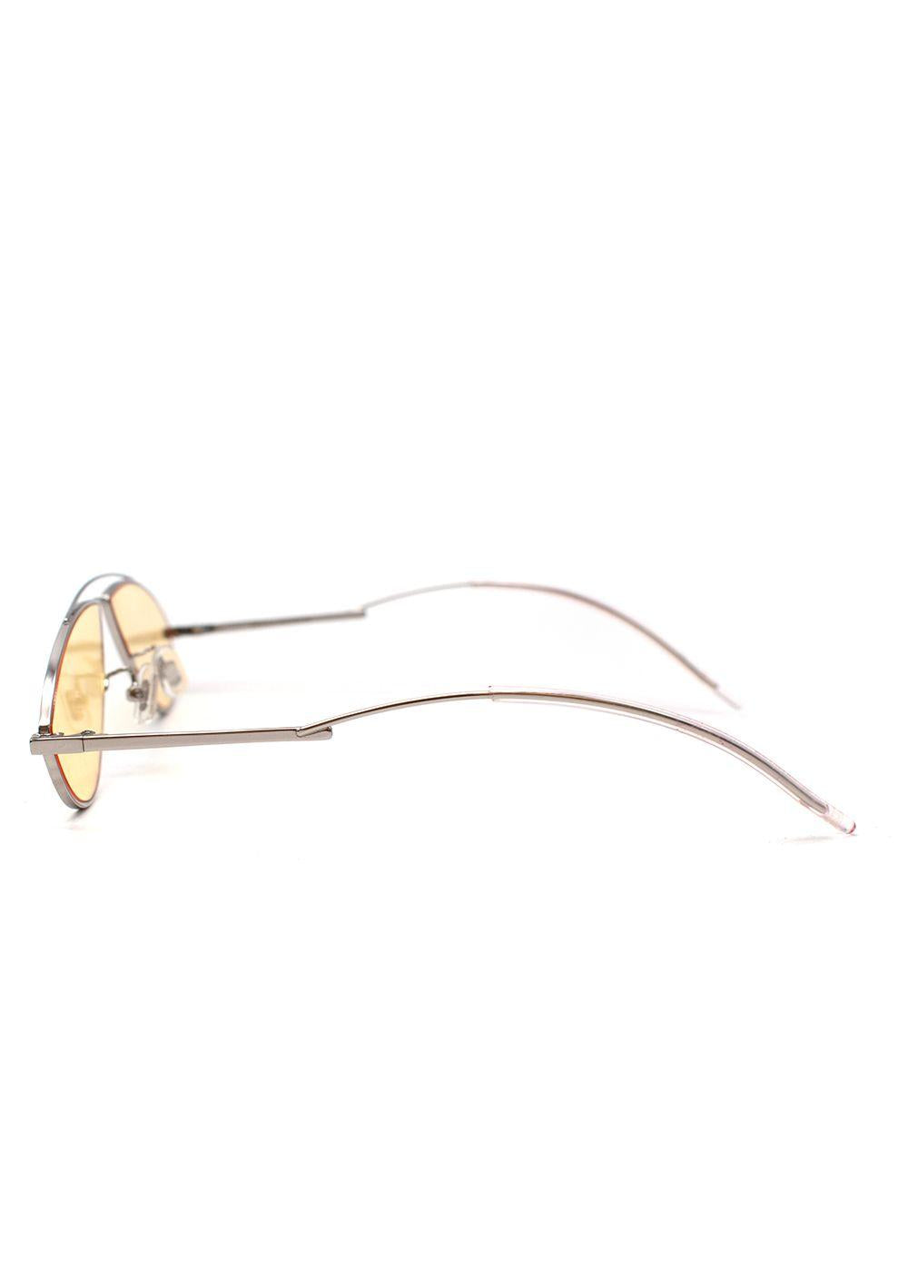 Yellow Cat-Eye Kujo Sunglasses