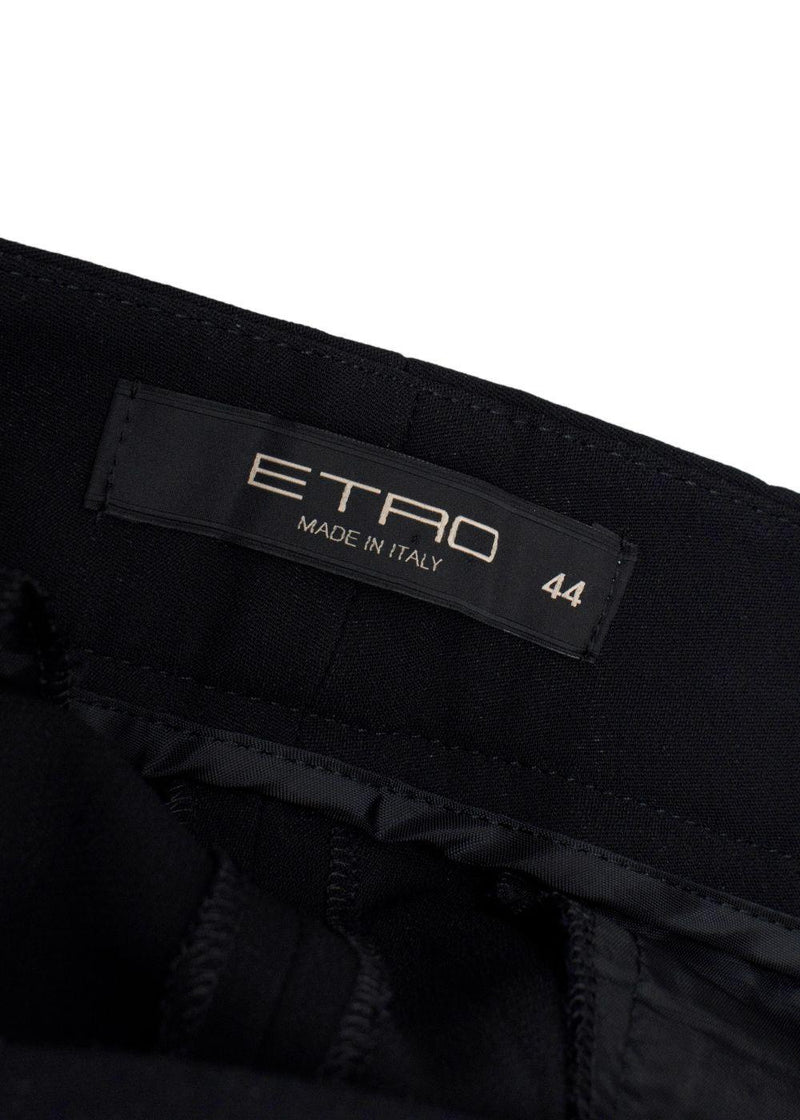 Etro Black Tailored Trousers