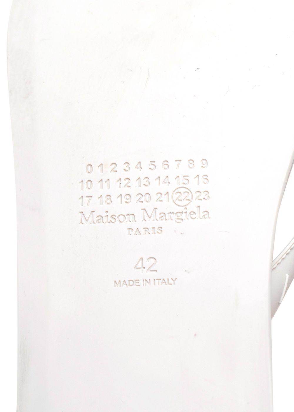 Maison Martin Margiela White Tabi Flip Flops