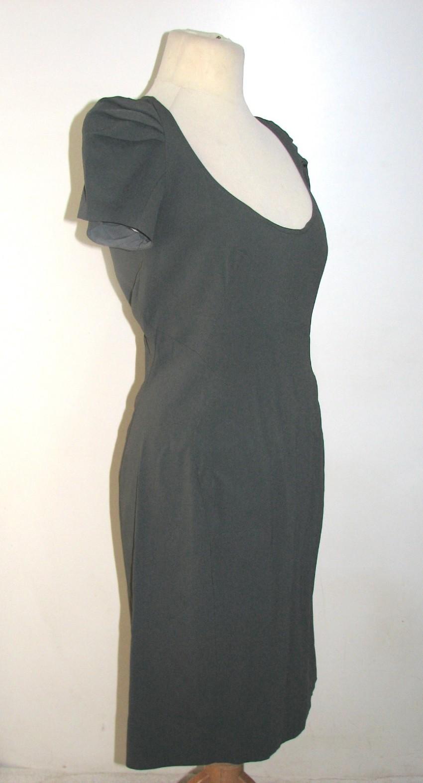 Zac Posen fitted grey dress