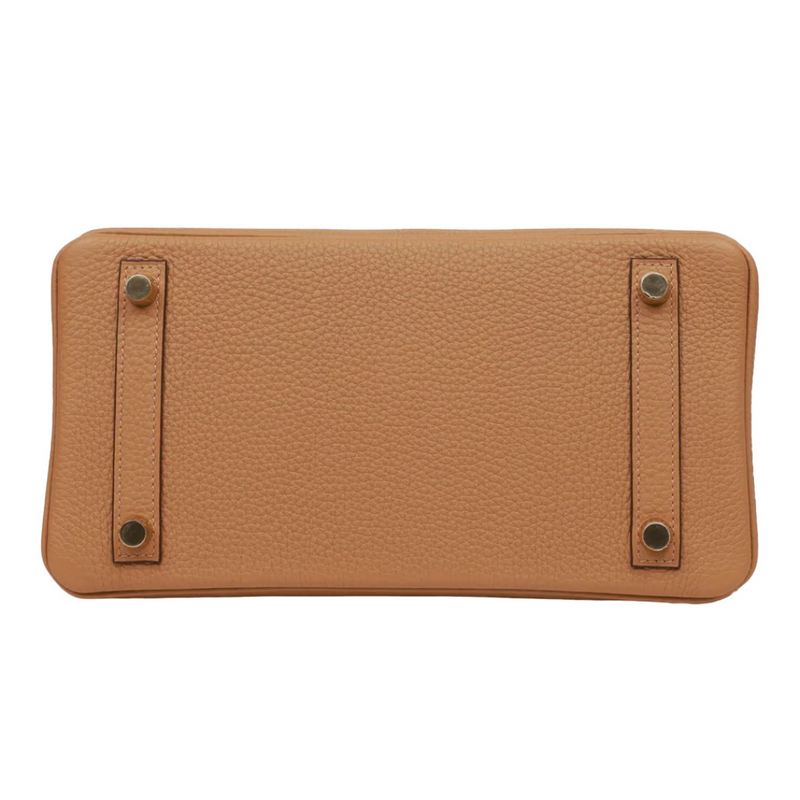 Hermès Birkin 25cm Togo Biscuit Gold Hardware