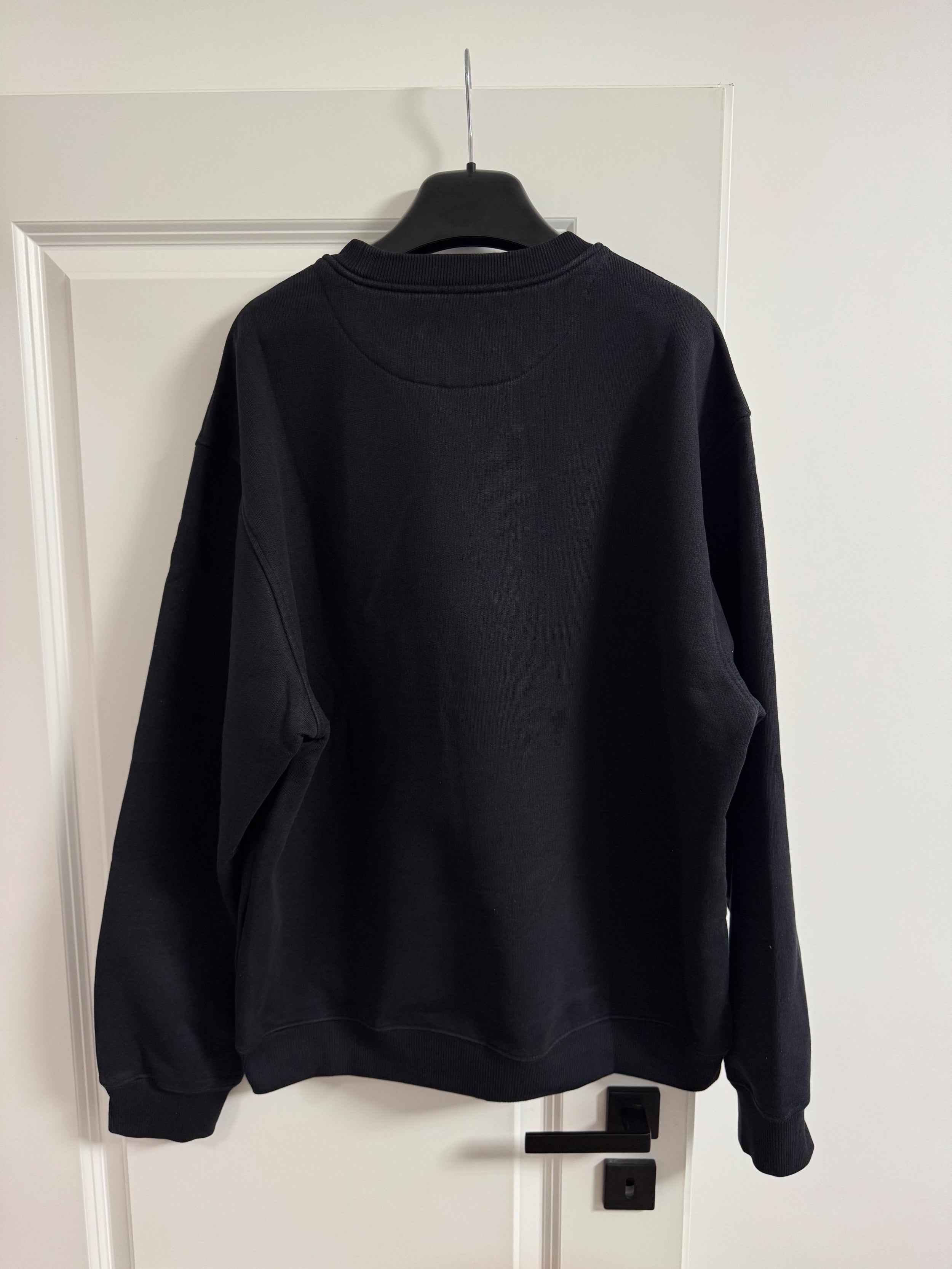 Prada Black Cotton Sweatshirt XL