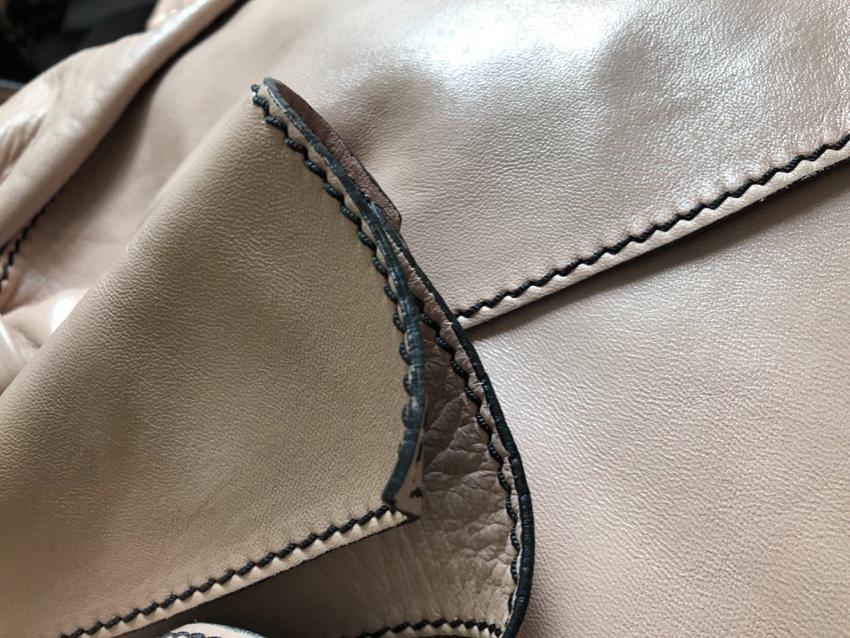 Valentino Pink Nappa Leather Bow Embellished Tote