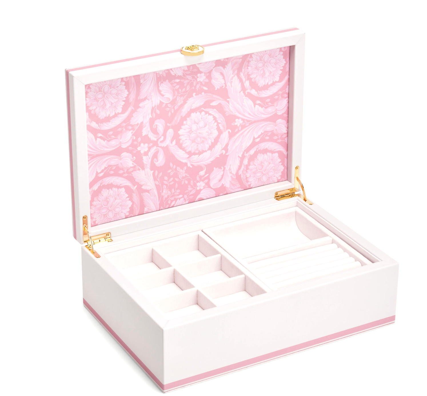 Versace Barocco Jewelry Box Large Pink