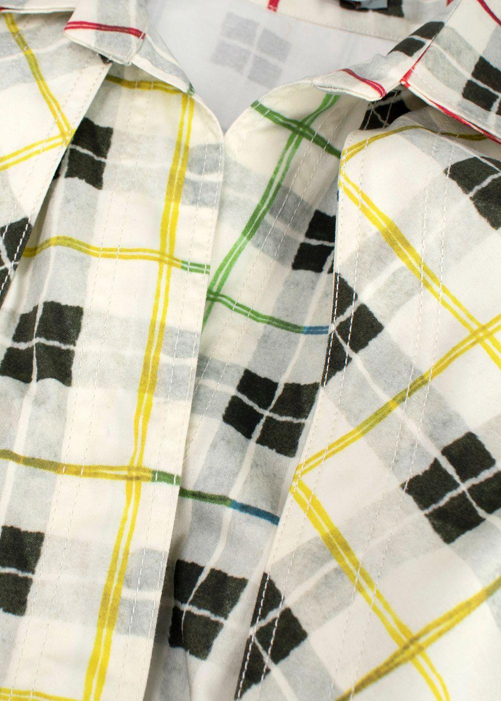 Silvia Tcherassi Birdie Printed Trench Shift Dress